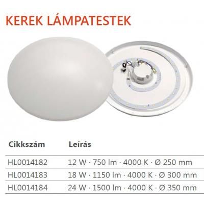 LED LÁMPATEST 24W 4000K FH.@