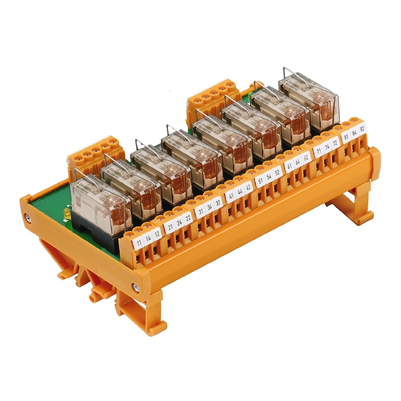 WEIDM RSM 8RELÉ 8A 24DC PANEL LP GM