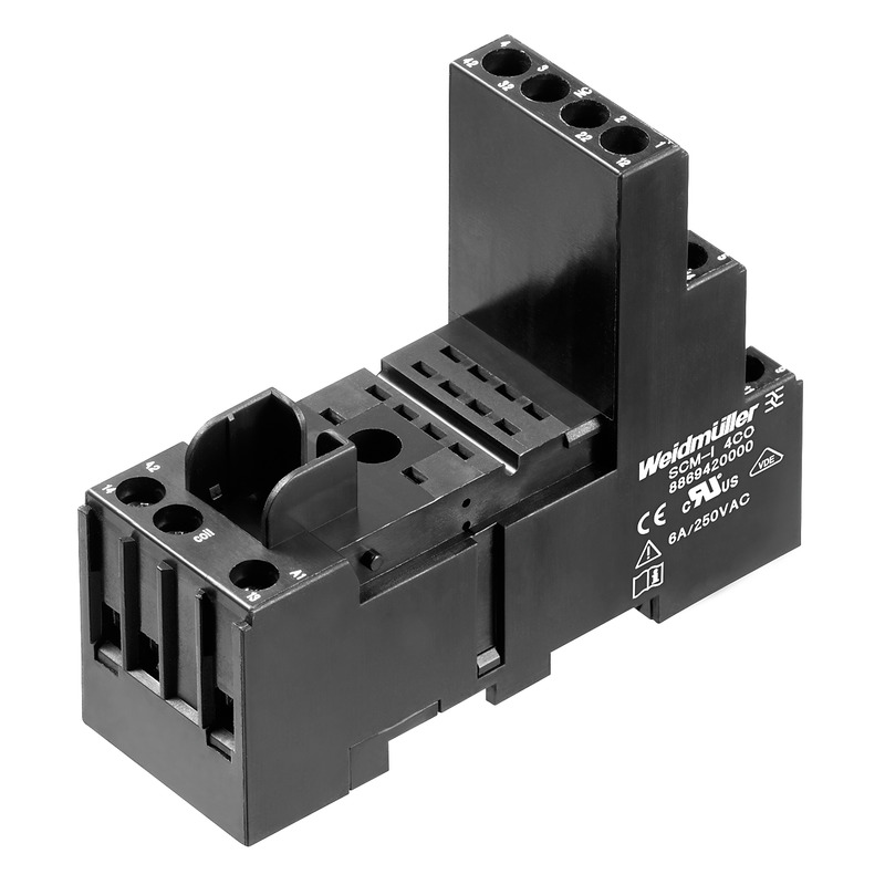 RELÉFOGLALAT WEIDM 11P.SCM-I 4CO