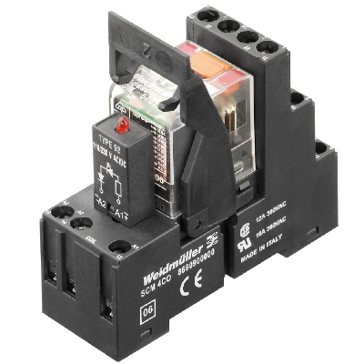RELÉ RCMKIT WEIDM 230V/AC 4CO.