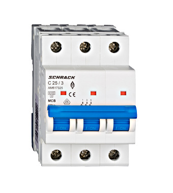 KISMEGSZ. 3P 25A C 6KA AMPARO