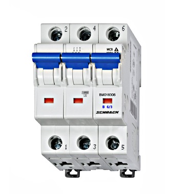 KISMEGSZ. 3P 6A B 10KA
