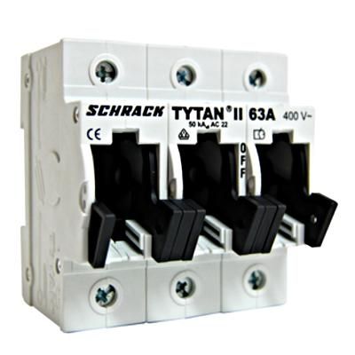 SCHRACK TYTAN BIZT.KAPCS. 3P DO2/63A