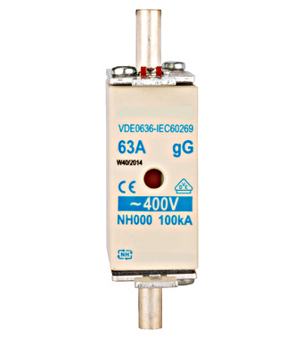 SCHRACL NH-00 63A 400V gG 100KA