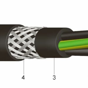 2YSLCYK-JB  4x16   ÁRNYÉKOLT  FEKETE