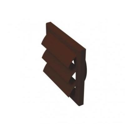 VENTIL ZSALU D125 187x187mm GR.BARNA