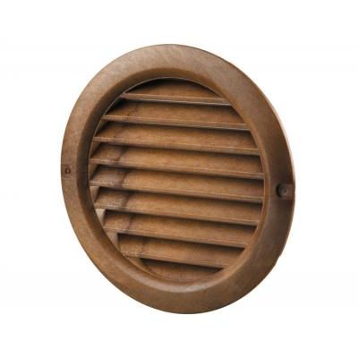 VENTIL RÁCS KEREK 125mm MAHAGÓNI