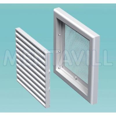 Ventilátor rács 250x250mm fix csavaros