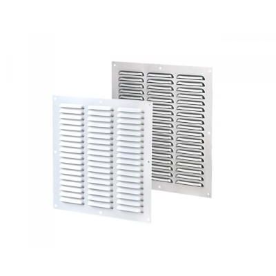VENTILL.RÁCS  500x500 FÉM,FEHÉR