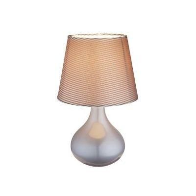 Asztali lp. 1xE14 40W textil szürke