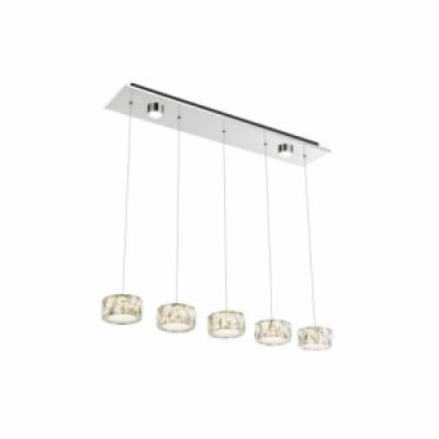 AMUR függ.LED 48W kr/kristály