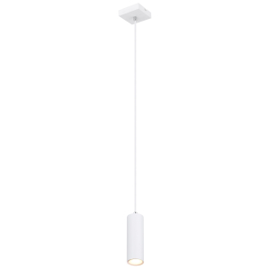 Függesztett lámpa fém fehér fehér kábel pvc  HXSZXM: 90x90