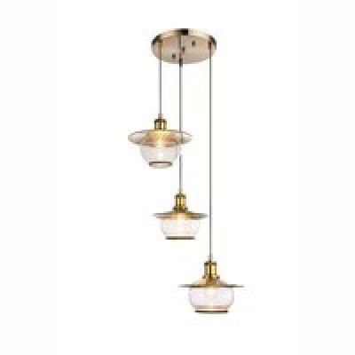 NEVIS Függeszték,bronz,3×E27 60W