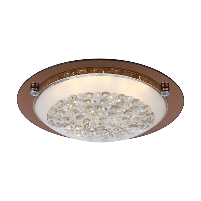 TABASCO mennyezeti 12W LED borosty kristály D:315, H:90,1040lm, 3100K