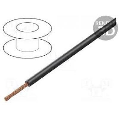 FLRY-B4.00-BK FEKETE 1x4mm2JÁRMŰVEZ.