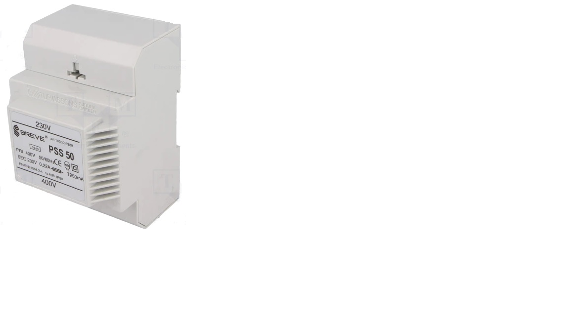 TRANSZFORM. 50VA 400/230V IP30