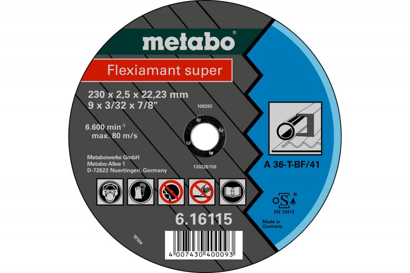 METABO vágókorong flexiamant super A 36-T-BF/41