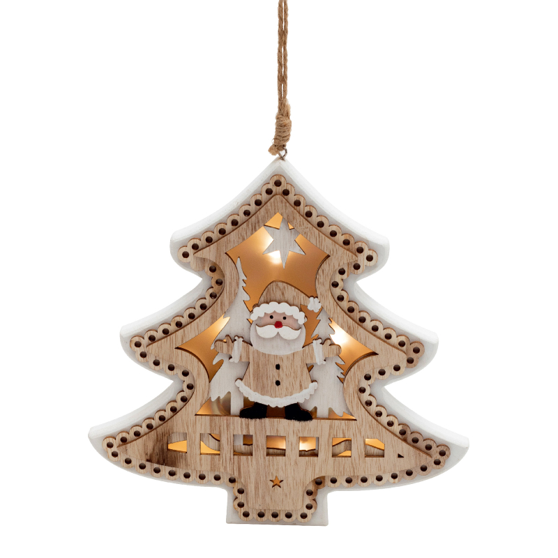 XMAS Fa ablak-, ajtódísz, fenyő