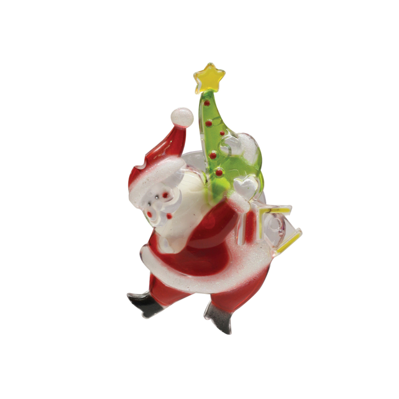XMAS ABLAKDISZ LED-ES MIKULÁS