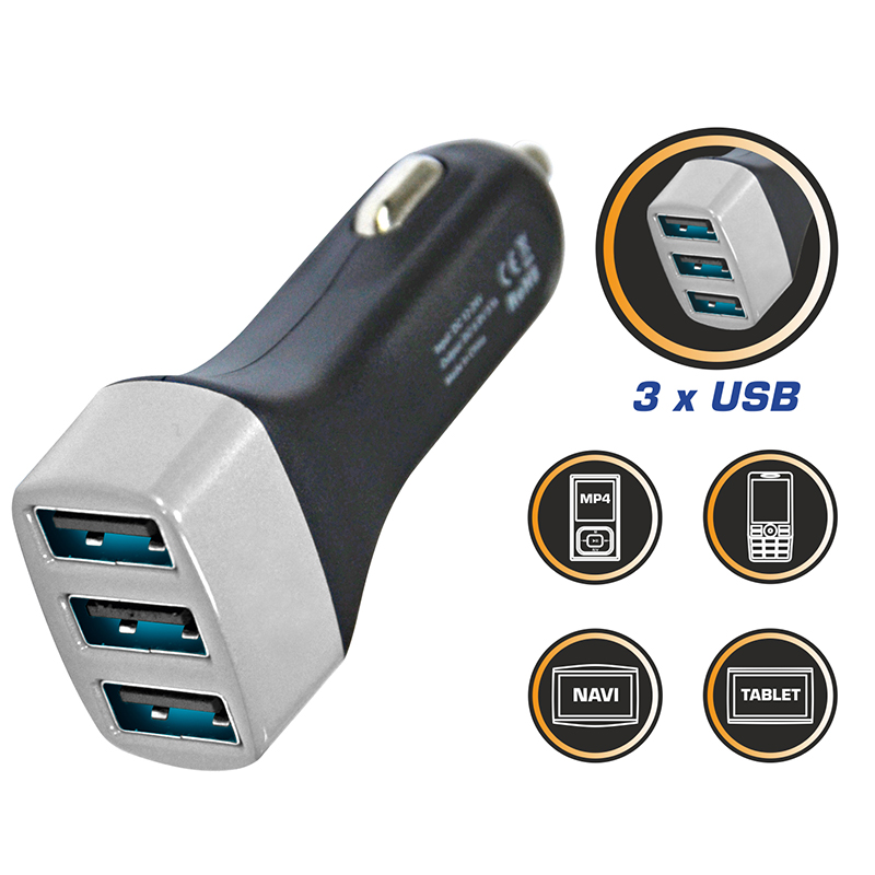 Autós USB töltő 3,1A
