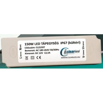 LED Tápegység 150 W IP67 müa.házas