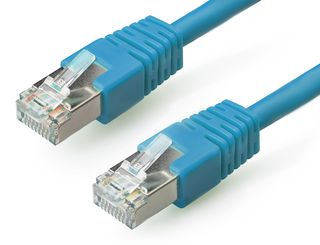Patch kábel FTP CAT5E 5.0m kék