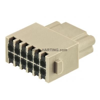 HARTING HAN12 MOD-F-QL VEZ.RÖGZ.TEST