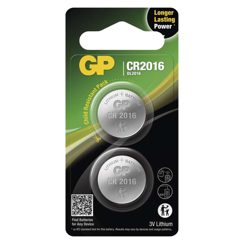 GP CR2016 LITIUM @