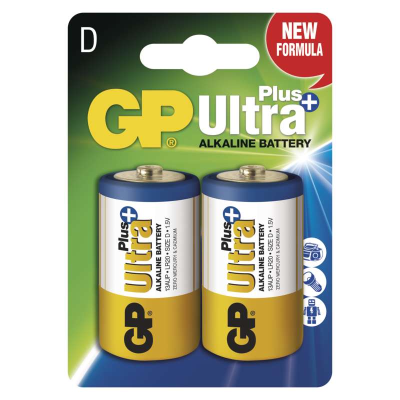 GP ELEM ULTRA PLUS LR20 2db/bl