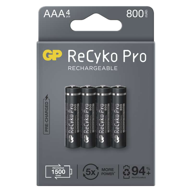 GP ELEM RECYKO PRO HR03 4db/dbl