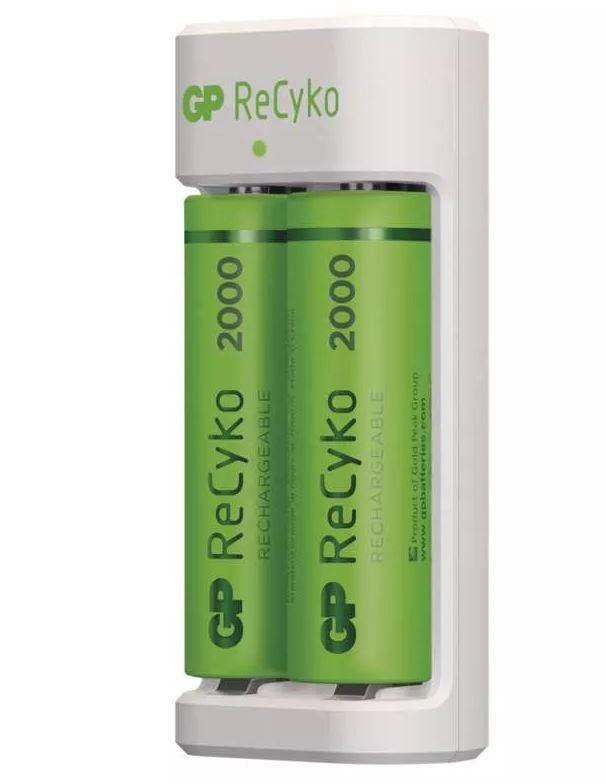 AKKUTÖLTŐ + 2xAA 2000mah