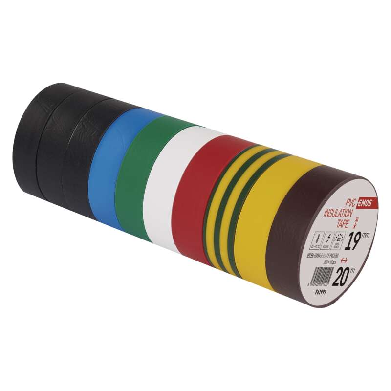 SZALAG PVC 19/20 10DB MIX