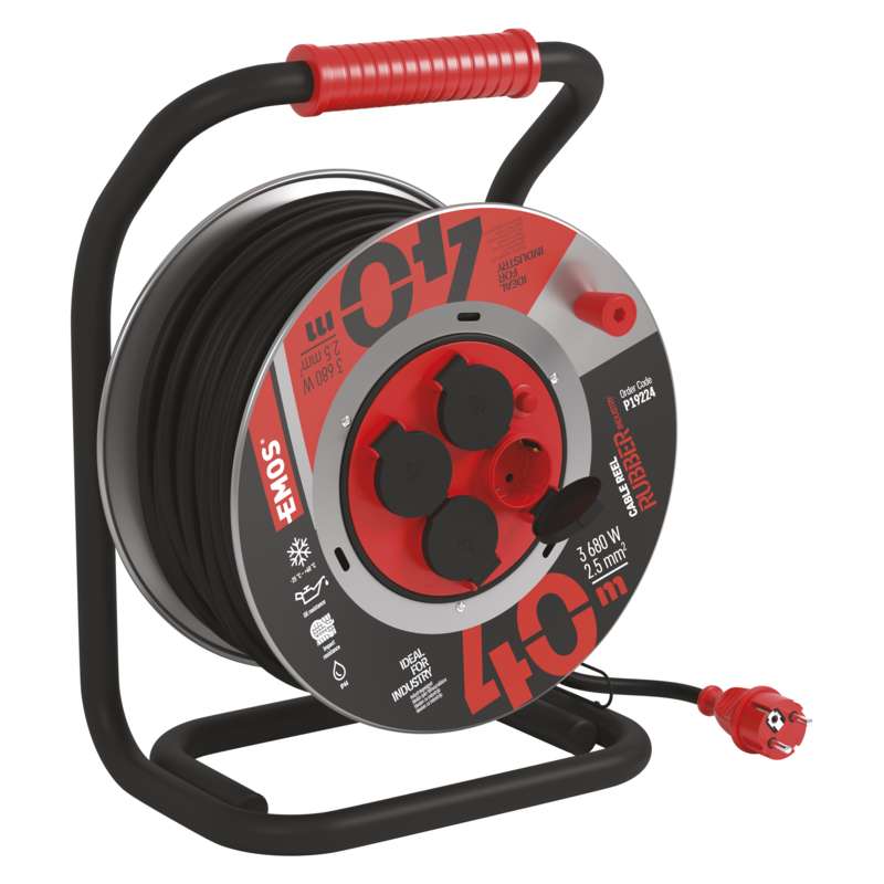 KÁBELDOB 40m 4ALJ  2,5MM NEOPRÉN