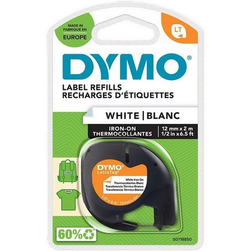 DYMO LETRATAG 12mmx4m FK/FH VASALHAT
