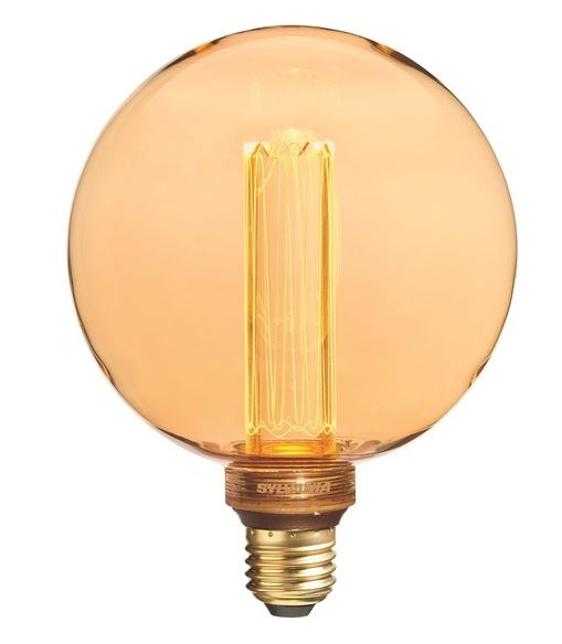 DEKOR LED 2,5W E27 G120 2000K @