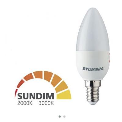 LED GYERTYA E14 6,5W 2700-4000K *