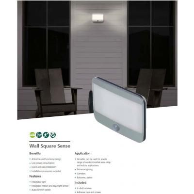 LED LÁMPATEST WALL SQUARE SENSE@