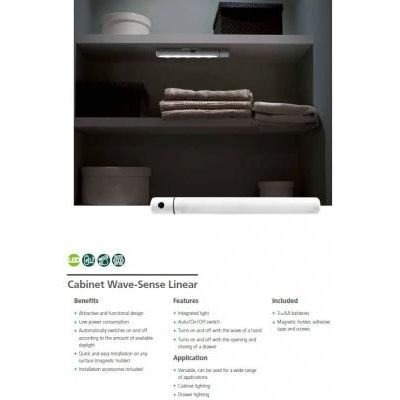 LED LÁMPATEST CABINET WAVE-SENSE LI@