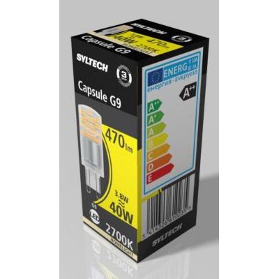 LED G9 3,8W 2700K *