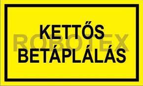 ÖNTAP.MATRICA D58 KETTŐS BETÁPLÁLÁS