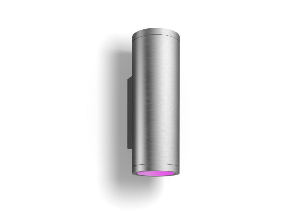 Hue WACA EU fali lámpa inox 2x8W