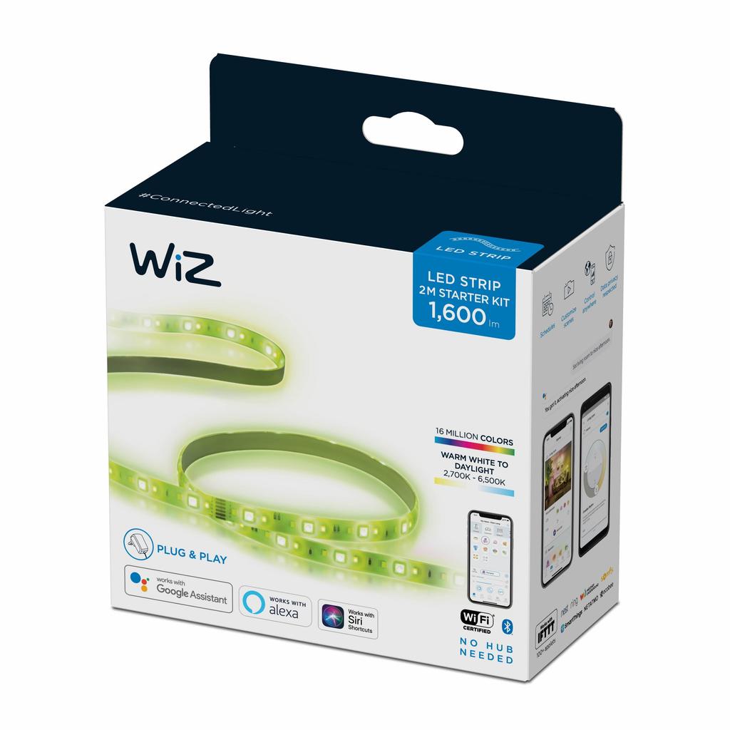 Wiz wifi ledstrip 2M starter 2700-6500K, 1600LM