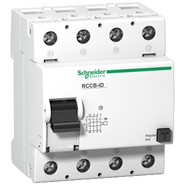 RCCB-ID 125A áram-védőkapcsoló A osztály, 4P, 125A, 30mA