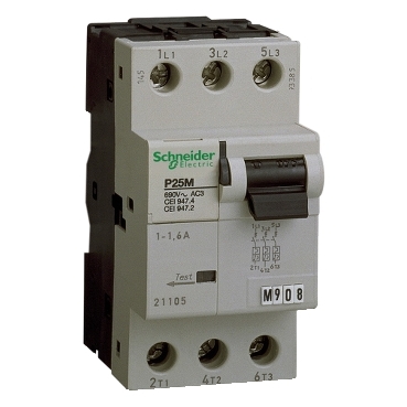MOTORVÉDŐ P25M 3P0.16-0.25A