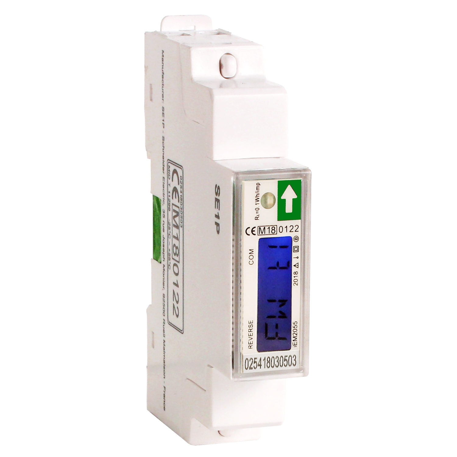 MODBUS EGYFÁZISÚ TELJESÍTMÉNYMÉRŐ 2