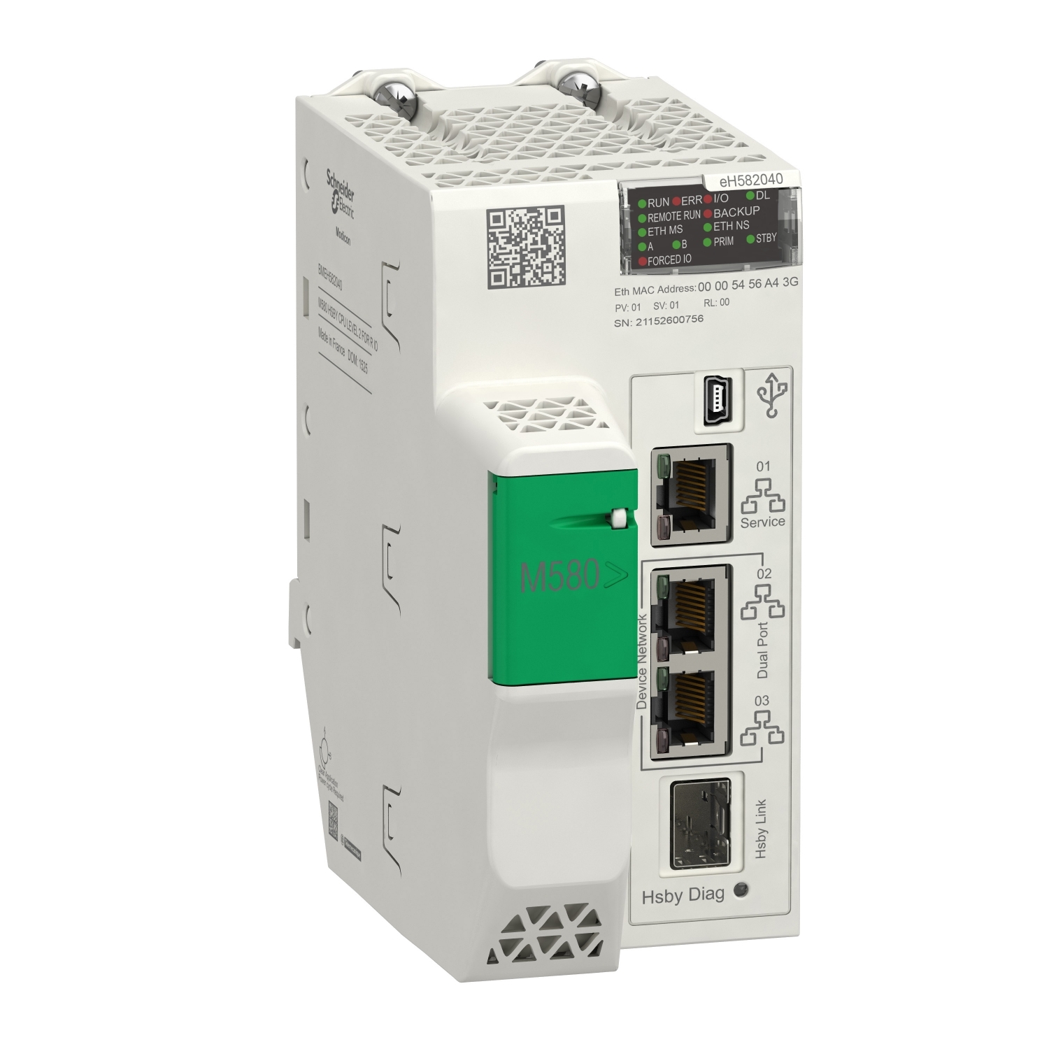 MODICON M580 HSBY REDUNDÁNS PROCESS