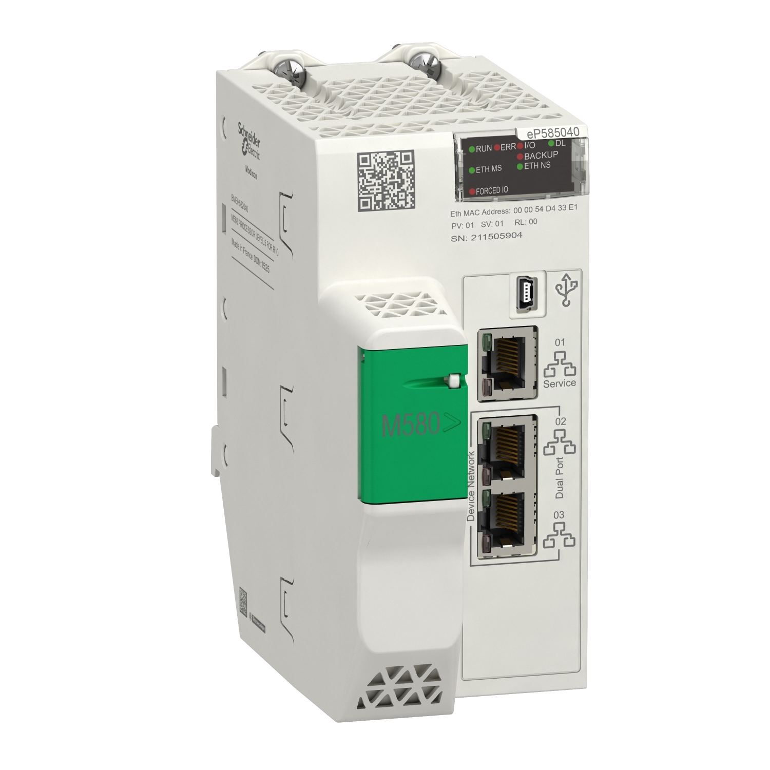 MODICON M580 PROCESSZOR, L5 RIO