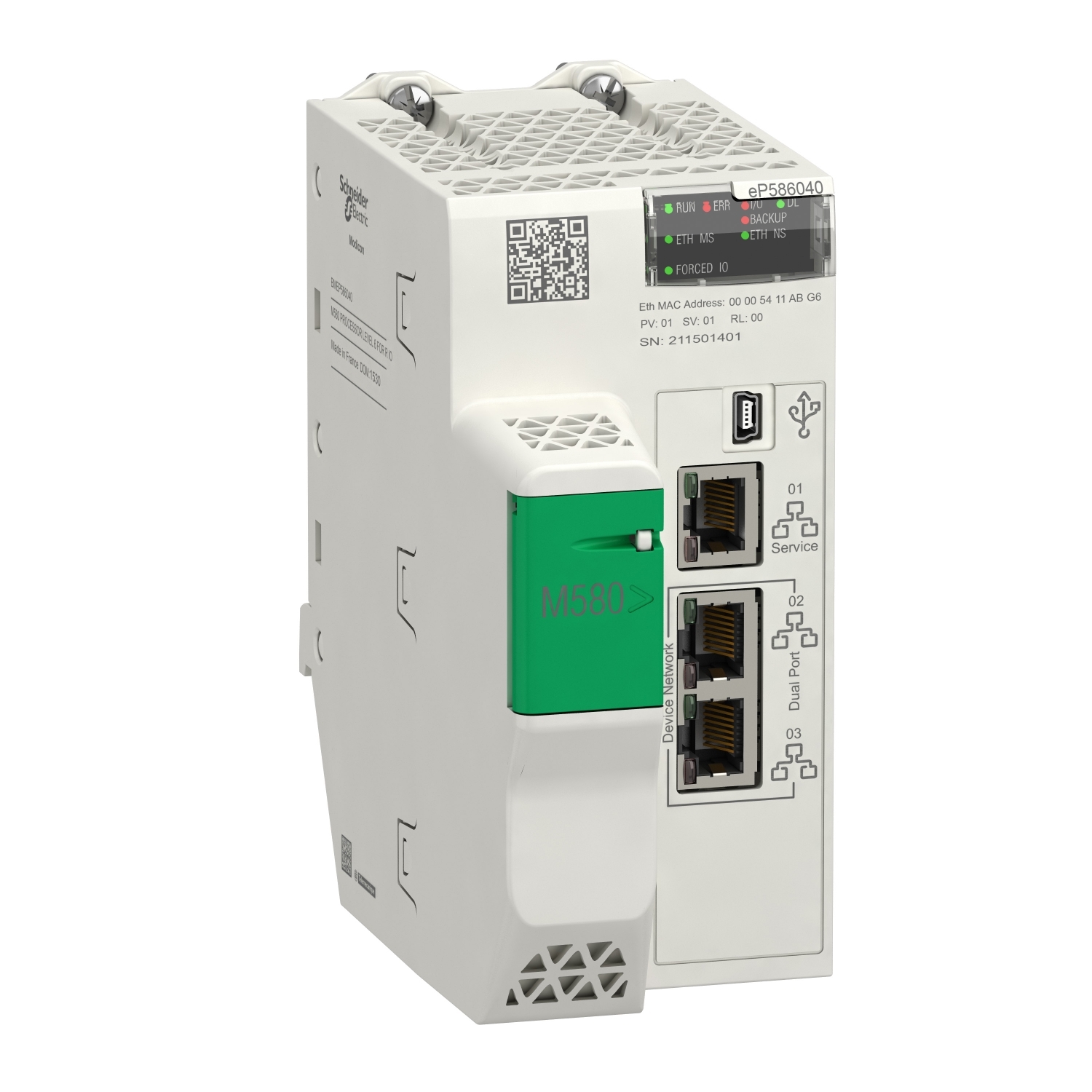 MODICON M580 PROCESSZOR, L6 DIO & R