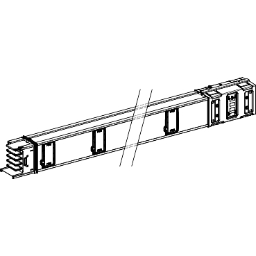 EGYENES ELEM, 800A, 5M