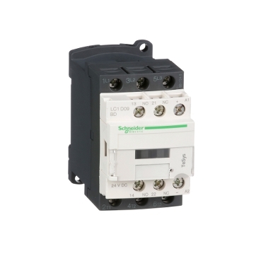MÁGNESKAPCS9A 3P 24V DC 4KW TS-35